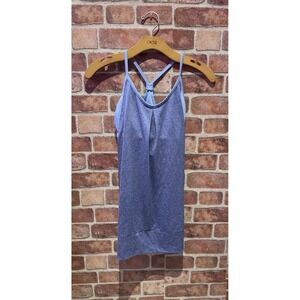 Champions Womems Sz Small Athletic Built In Bra Top Shades Of Blue Sportswear